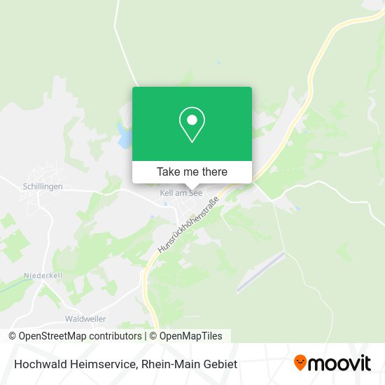 Карта Hochwald Heimservice