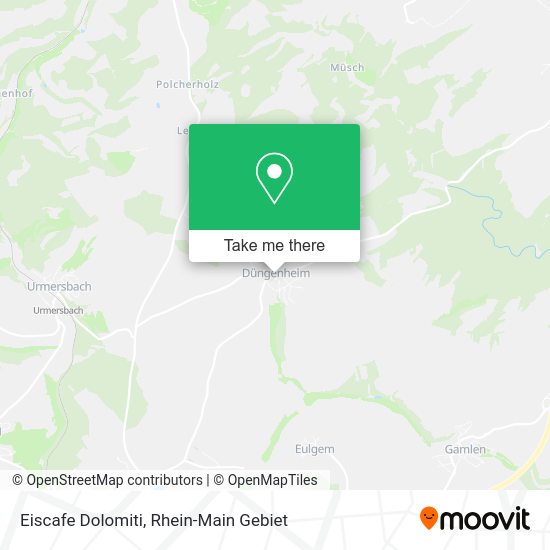 Карта Eiscafe Dolomiti