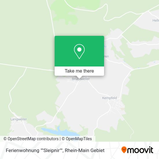 Карта Ferienwohnung ""Sleipnir""