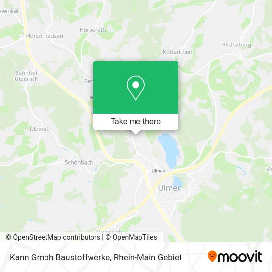 Карта Kann Gmbh Baustoffwerke