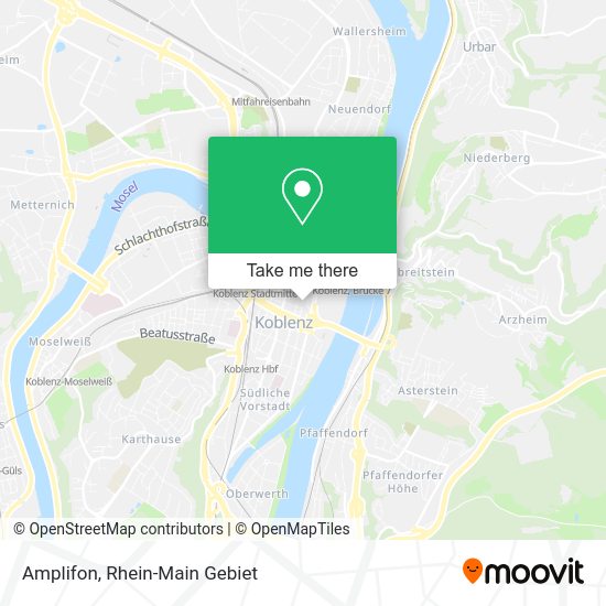 Карта Amplifon