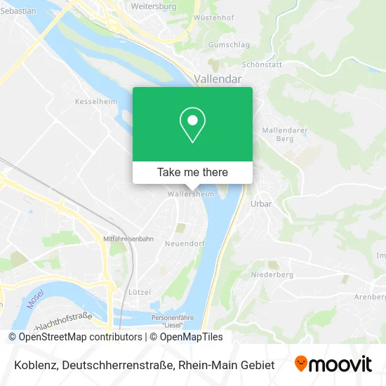 Карта Koblenz, Deutschherrenstraße