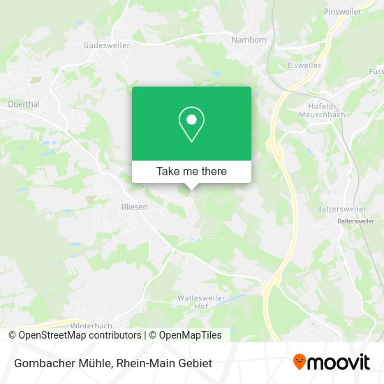 Карта Gombacher Mühle
