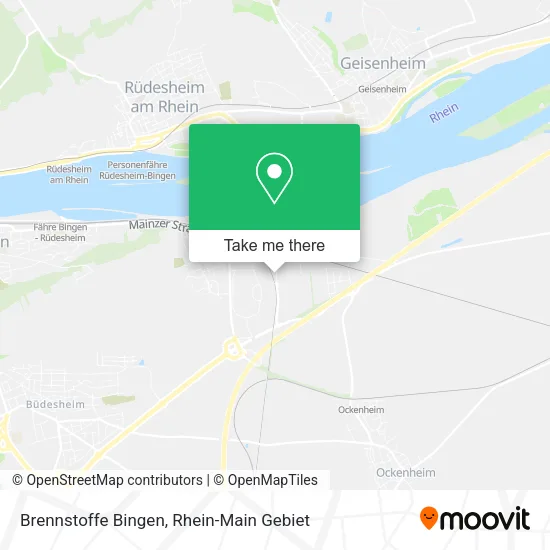 Карта Brennstoffe Bingen