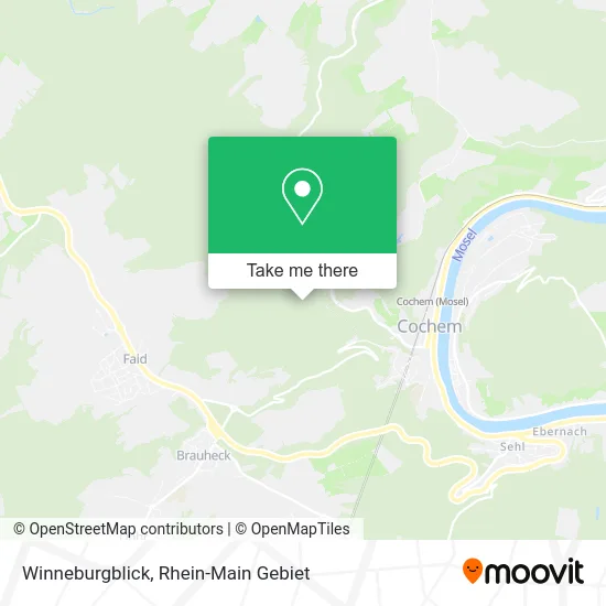 Карта Winneburgblick