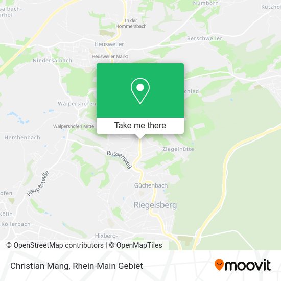 Карта Christian Mang