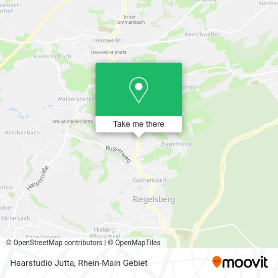 Haarstudio Jutta map
