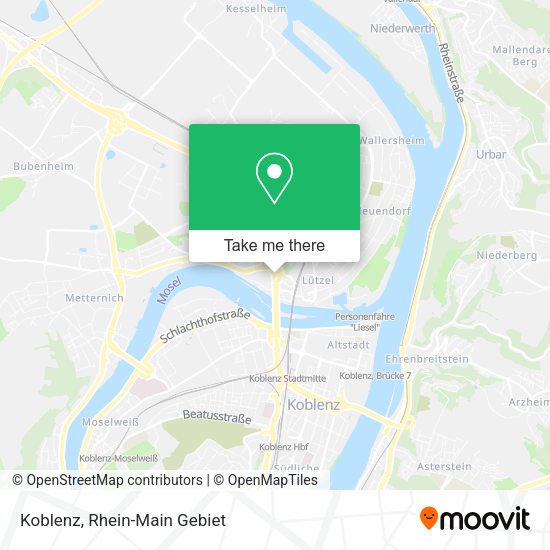 Карта Koblenz