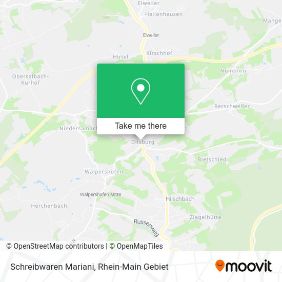 Карта Schreibwaren Mariani