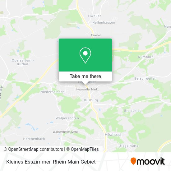 Карта Kleines Esszimmer