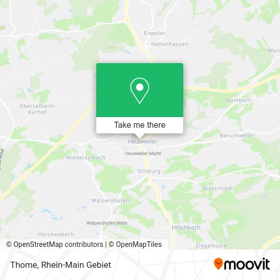 Карта Thome