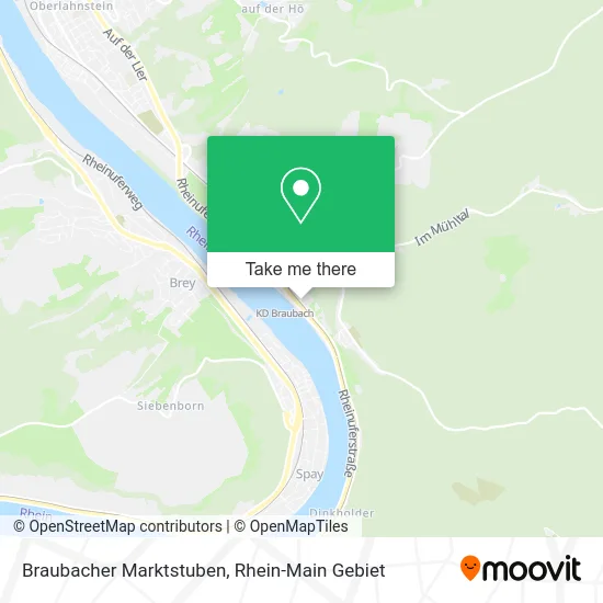 Карта Braubacher Marktstuben