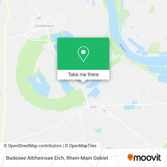 Карта Badesee Altrheinsee Eich