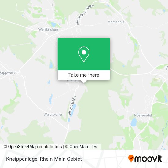 Карта Kneippanlage