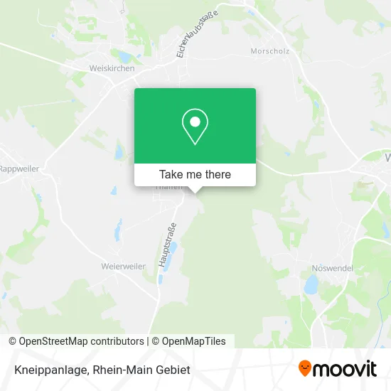 Карта Kneippanlage