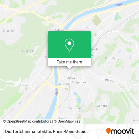 Карта Die Törtchenmanufaktur