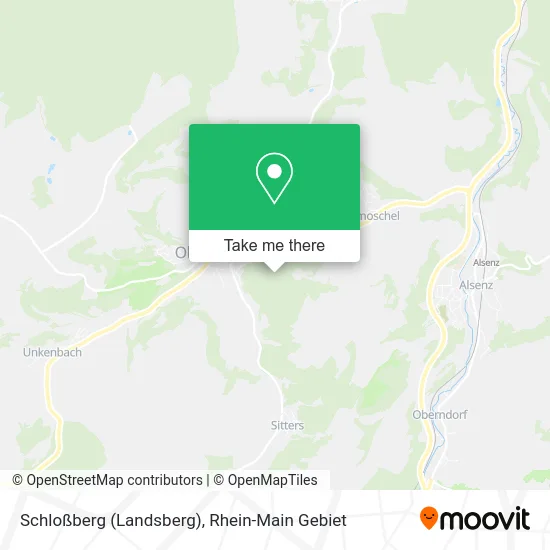 Карта Schloßberg (Landsberg)
