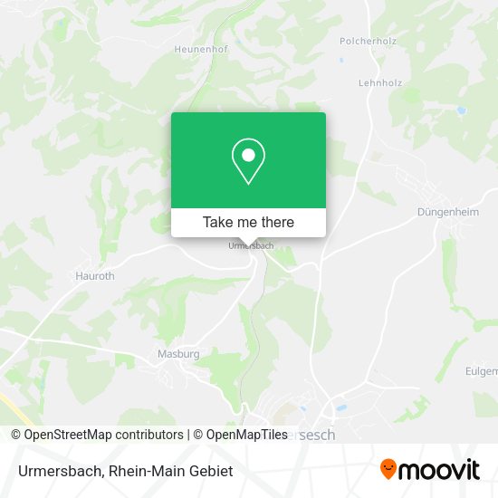Карта Urmersbach