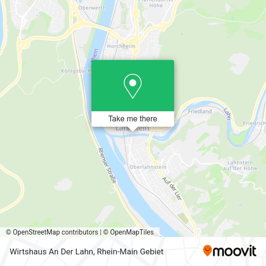 Карта Wirtshaus An Der Lahn