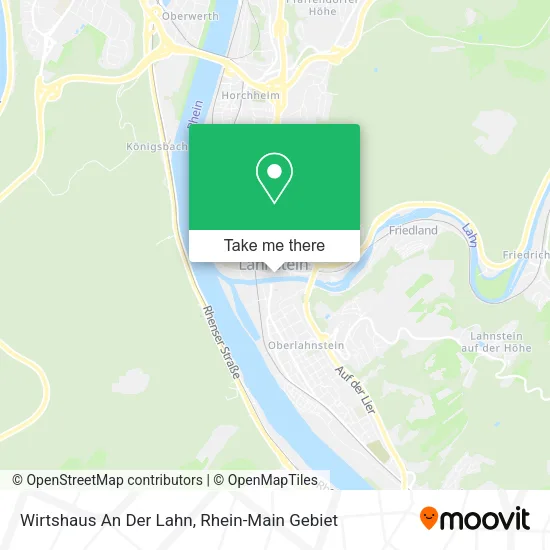 Карта Wirtshaus An Der Lahn