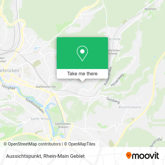 Карта Aussichtspunkt