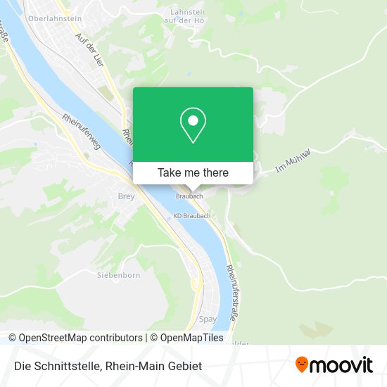 Карта Die Schnittstelle