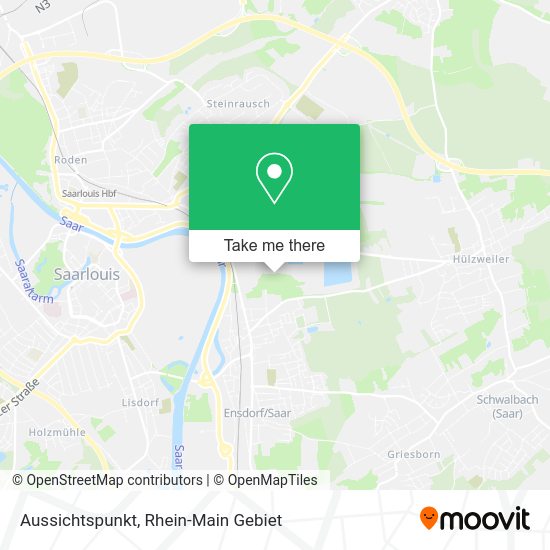 Карта Aussichtspunkt
