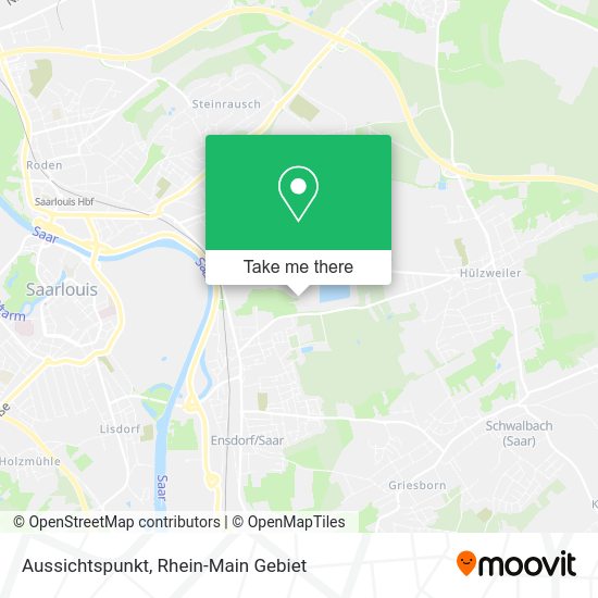 Карта Aussichtspunkt