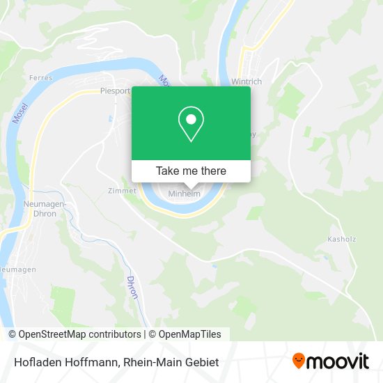 Карта Hofladen Hoffmann