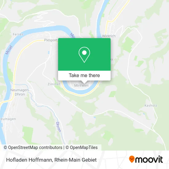 Карта Hofladen Hoffmann
