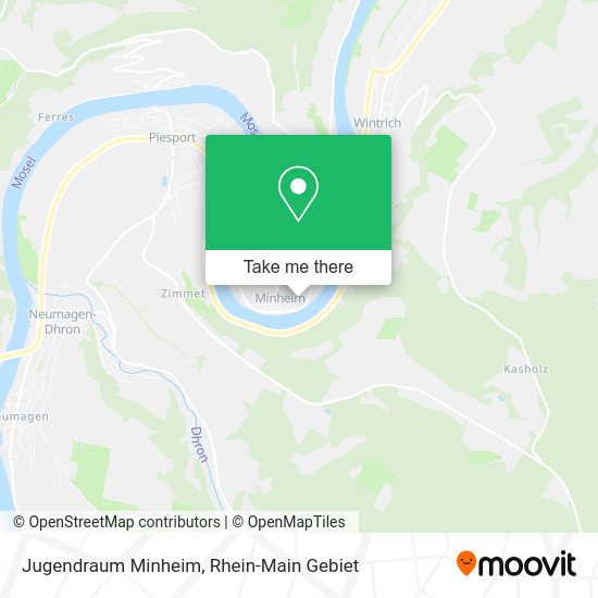 Карта Jugendraum Minheim
