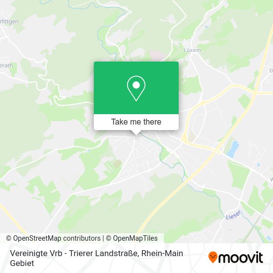 Карта Vereinigte Vrb - Trierer Landstraße