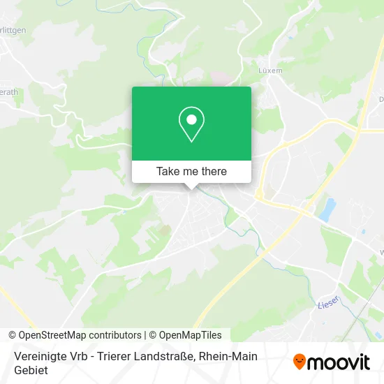 Карта Vereinigte Vrb - Trierer Landstraße
