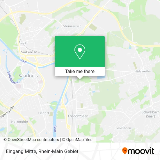 Карта Eingang Mitte