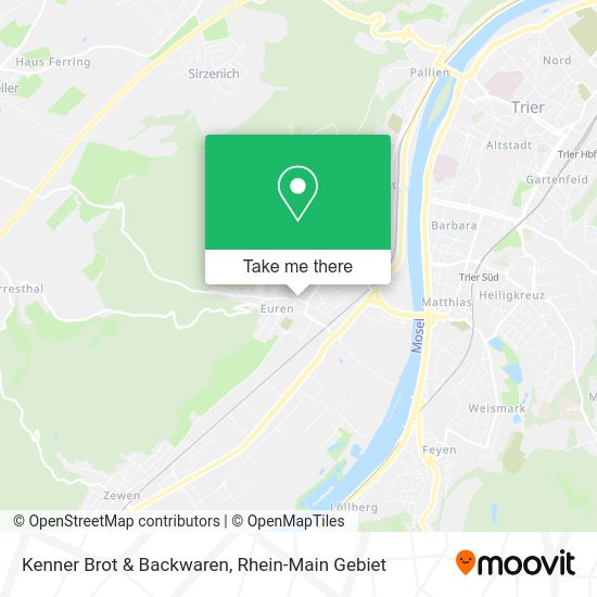 Kenner Brot & Backwaren map