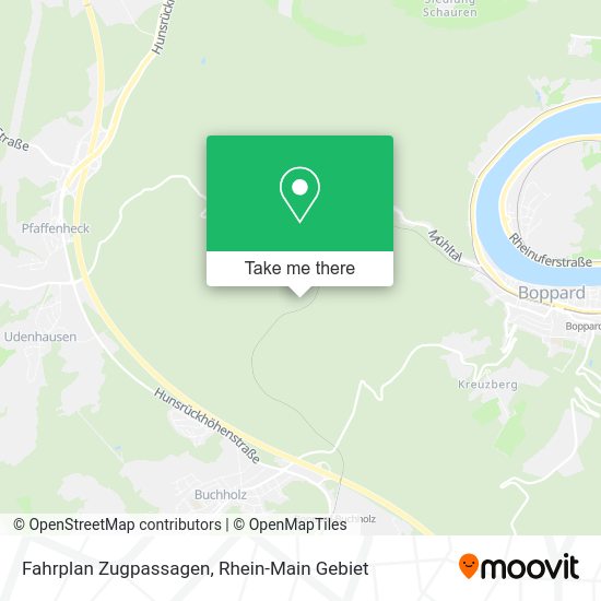 Карта Fahrplan Zugpassagen