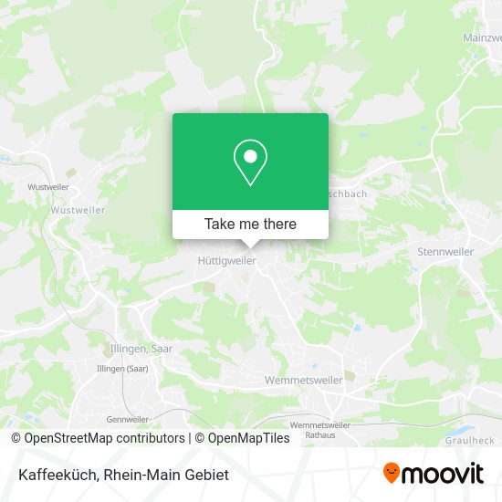 Карта Kaffeeküch