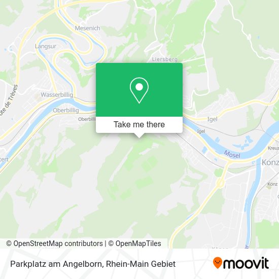 Карта Parkplatz am Angelborn