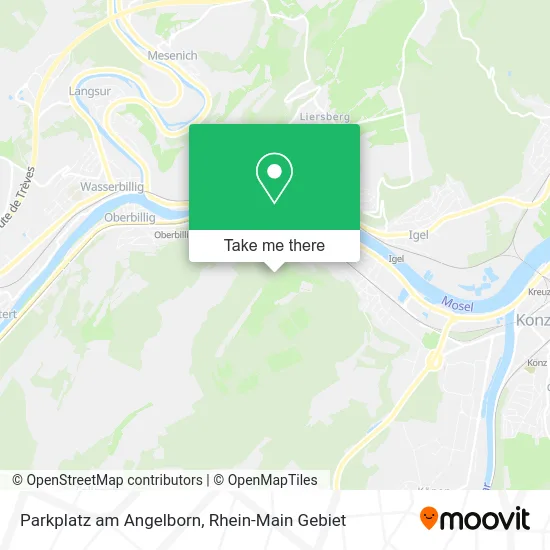 Карта Parkplatz am Angelborn