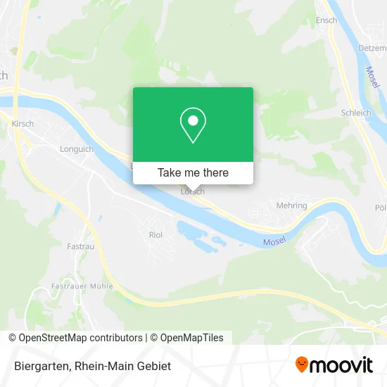 Карта Biergarten