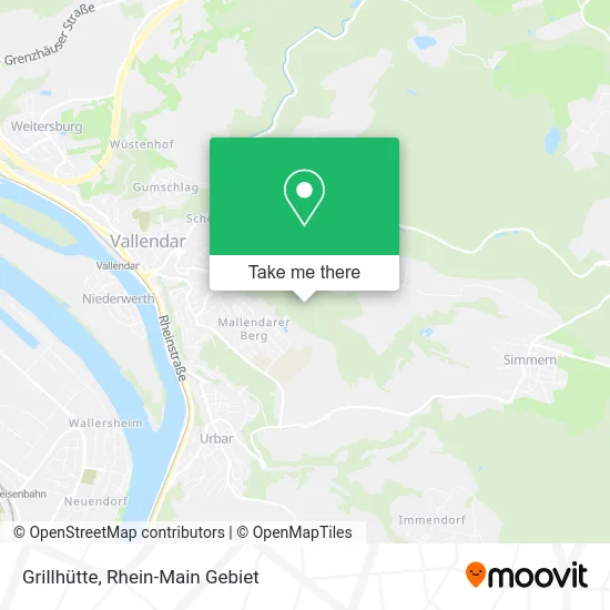 Карта Grillhütte