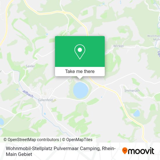 Карта Wohnmobil-Stellplatz Pulvermaar Camping