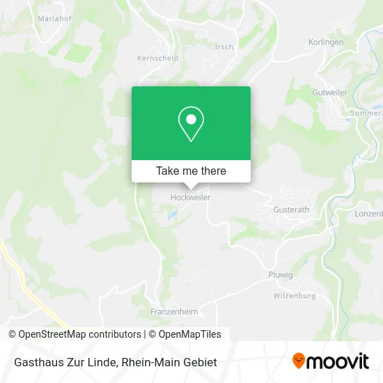 Карта Gasthaus Zur Linde