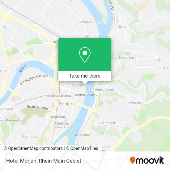 Карта Hotel Morjan