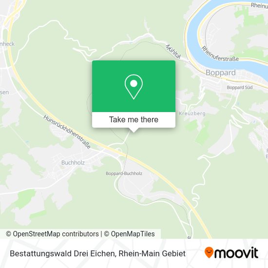 Карта Bestattungswald Drei Eichen