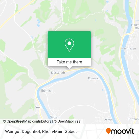 Карта Weingut Degenhof
