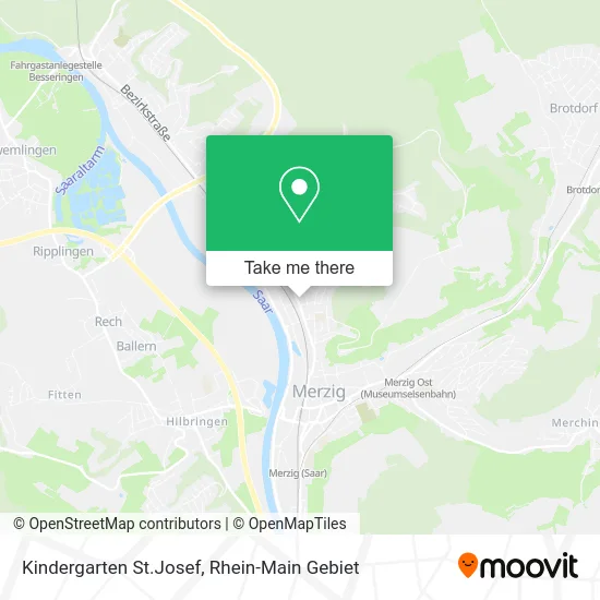 Карта Kindergarten St.Josef