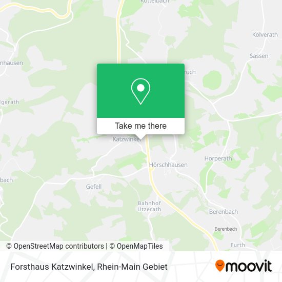 Карта Forsthaus Katzwinkel