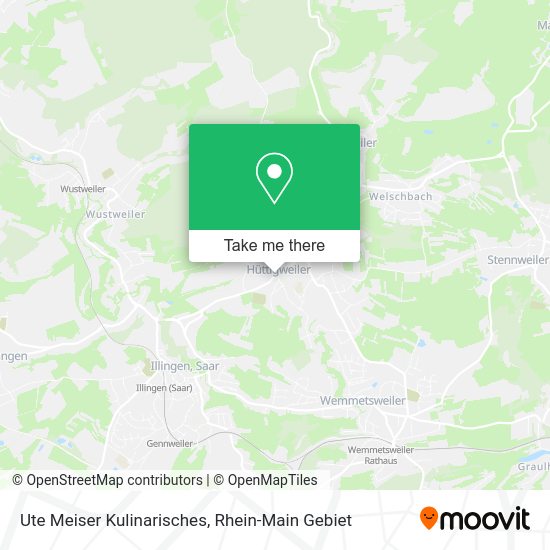 Карта Ute Meiser Kulinarisches