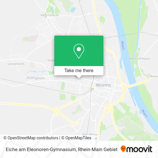 Карта Eiche am Eleonoren-Gymnasium